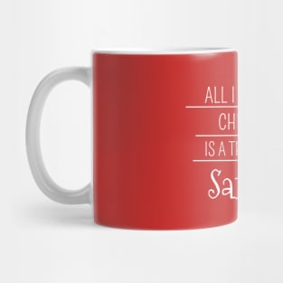 All I want for Christmas is a trip to Sanditon Mug